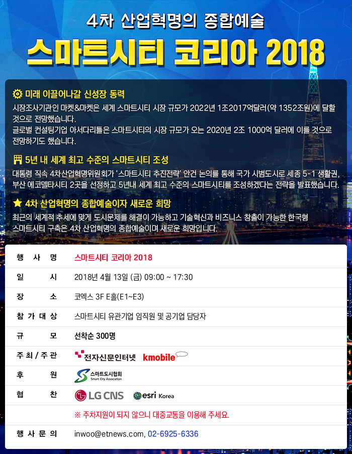 스마트시티 코리아 2018