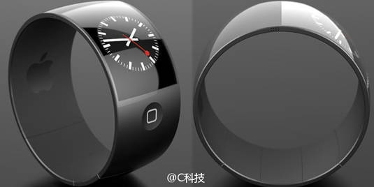 Apple iPad Watch concept image (Designed by Danish designer Esben Oxholm)