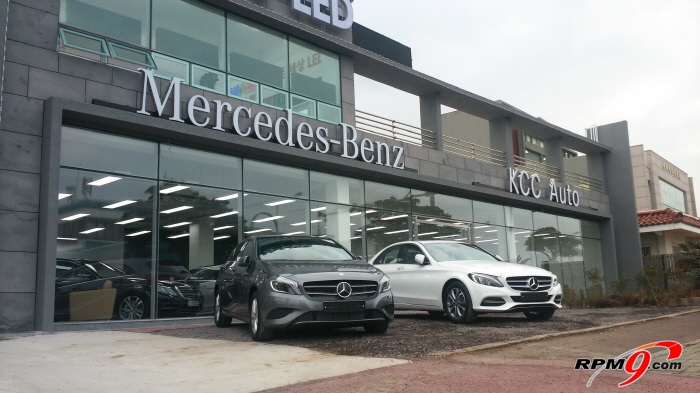 메르세데스-벤츠가 제주 지역에 첫 전시장을 열었다.(사진 제공=메르세데스-벤츠)