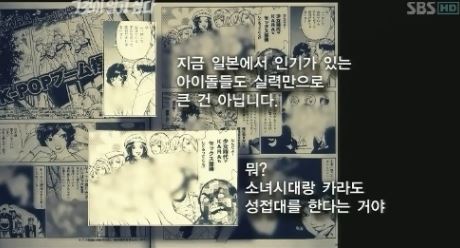 소녀시대 party, 일본 혐한류 만화로 소녀시대 비방? "성상납으로..."