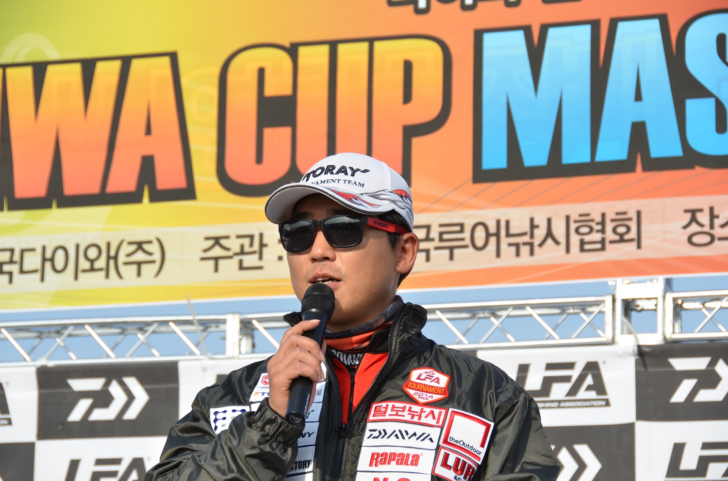 2015 LFA, ANGLER OF THE YEAR를 수상한 김병구 프로