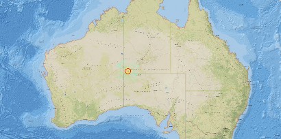 호주 중부서 규모 5.9 강진
출처:/ USGS 홈페이지 