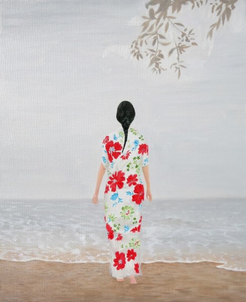 섬, 61x50cm, oil on canvas, 2014