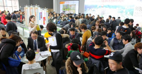 ‘의정부역 펠리스타워’, 홍보관 3만여 명 운집