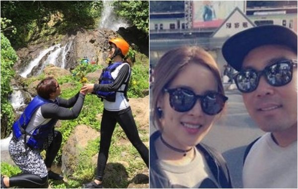 채리나 박용근 "200원짜리 꽃으로 깜짝 프러포즈, 이걸로 퉁치지마~"