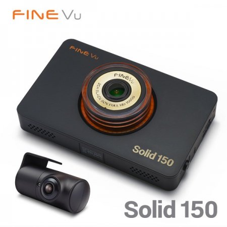 파인디지털의 4인치 대형 LCD를 탑재한 풀HD 블랙박스 ‘Solid 150’
