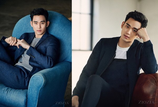 '한류배우' 김수현, 패션화보 통해 '막강 비주얼' 뽐내