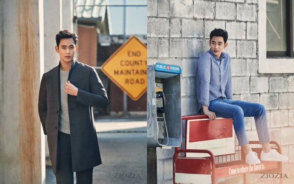 '한류배우' 김수현, 패션화보 통해 '막강 비주얼' 뽐내