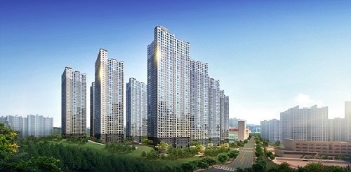 고급 커뮤니티시설 갖춘 복합 커뮤니티 아파트 '용인 센텀스카이'