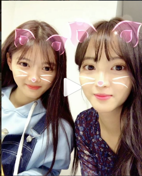 정혜성, 김유정과 함께 찰칵 "진짜 이쁨이쁨 열매 먹었나?"