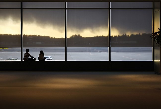 The Window, Service Residence at Narita Airport, Japan, December 2007