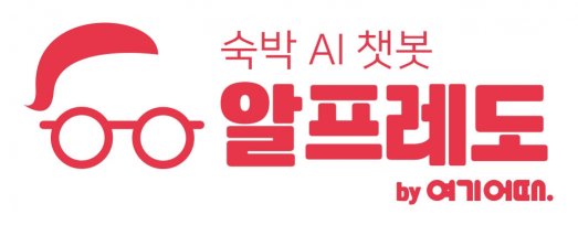 종합숙박O2O 서비스 여기어때가 국내 첫 AI 기반의 숙박 챗봇(chatbot) ‘알프레도’를 상용화했다. 사진=위드이노베이션 제공