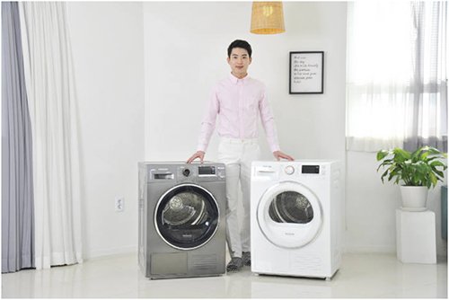 三星电子在韩国国内正式推出电动烘干机（图片来源：韩国《电子新闻》）