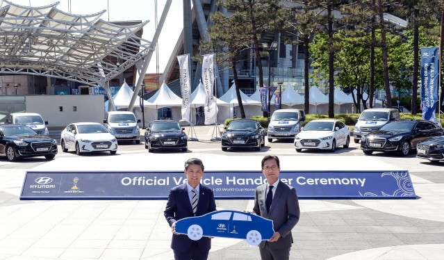 현대자동차, ‘FIFA U-20 월드컵 코리아 2017’  공식 차량 전달