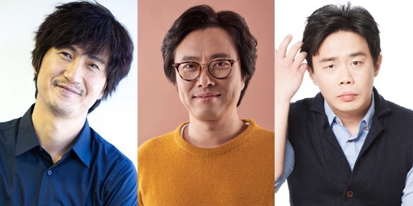 ‘스페셜 라이어’ 스탠리 가드너(안내상, 서현철, 안세하 분). 사진=오픈리뷰 제공