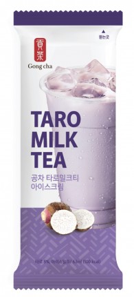 세븐일레븐은 공차코리아와 함께 밀크티 아이스크림 '타로밀크티바'를 업계 단독으로 출시했다고 밝혔다. 사진=세븐일레븐 제공