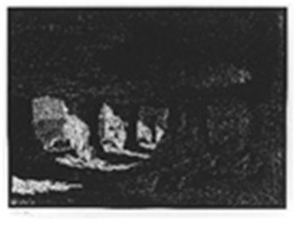 Cave dwellings near Sperlinga, Sicily, 목판화, 68x59cm, 1933. 사진=와이제이커뮤니케이션 제공
