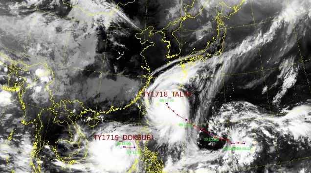 사진 = 국가태풍센터 '천리안' 영상 캡쳐