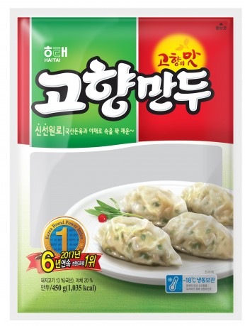 국내 냉동만두 시장을 개척한 ‘해태제과’의 고향만두가 올해로 서른 살을 맞이했다. 사진=해태제과 제공