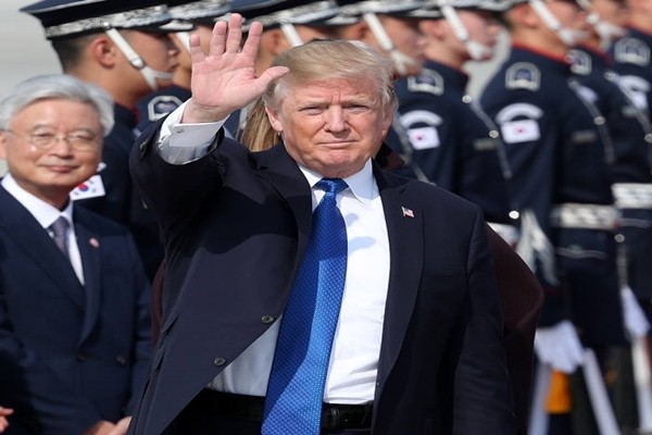 President Trump Visits South Korea
