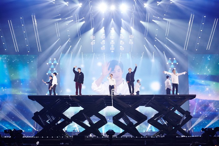 26일 오후 서울 구로구 고척스카이돔에서는 엑소(EXO)의 네 번째 단독콘서트 '엑소플래닛#4 더 엘리시온'의 3일차 공연이 열렸다.(사진=SM엔터테인먼트 제공)