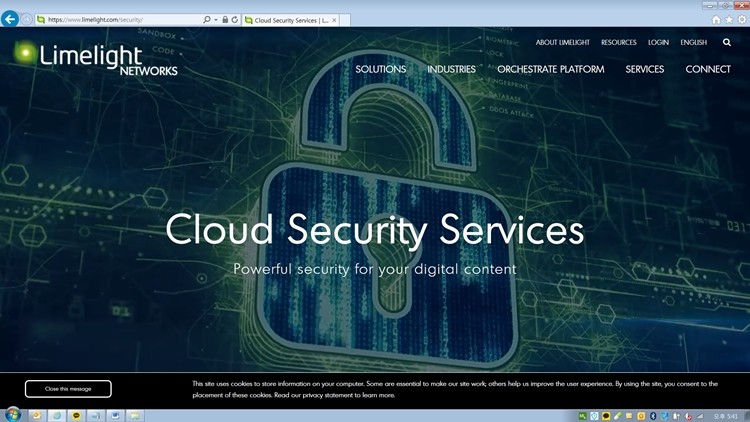 라임라이트의 ‘디도스 공격 인터셉터(Limelight DDoS Attack Interceptor)’
