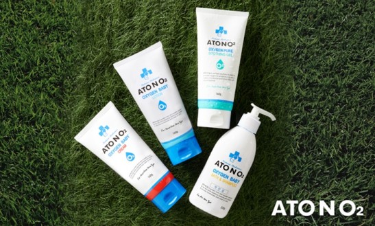 ‘아토엔오투(ATONO2)’의 베이비크림과 로션. 사진=아토엔오투(ATONO2) 제공