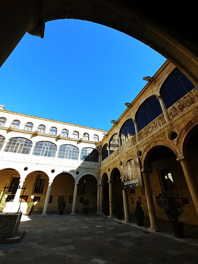현재 의회 건물로 사용하고 있는 로스 구스마네스(Palacio de los Guzmanes) 저택
