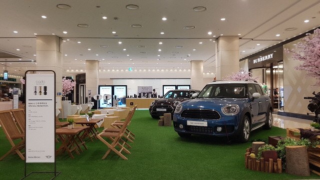 코오롱 모터스, 광주 신세계 백화점에 MINI 라운지 운영