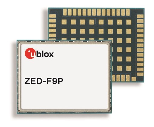 무인 차량∙항공기용 고정밀 GNSS 모듈 ‘ZED-F9P’…저가격∙초소형∙초전력에 수초 내 센터미터급 정확도 구현