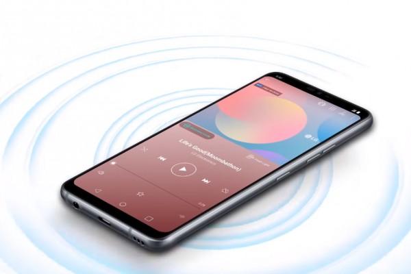 사진 = LG G7 ThinQ 제품 소개영상, 붐박스 스피커