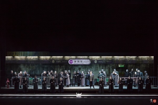 ‘오프페오와 에우리디체’ 공연사진. 사진=서울오페라앙상블 제공