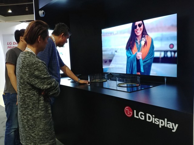 LG디스플레이 65인치 UHD Cystal Sound OLED