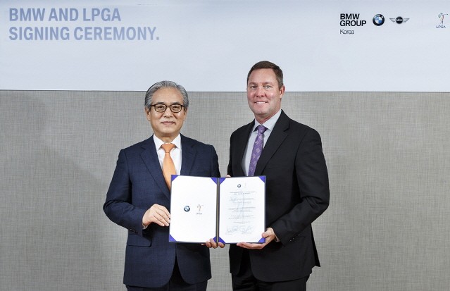 BMW 그룹 코리아, 2019년부터 LPGA대회 한국 개최