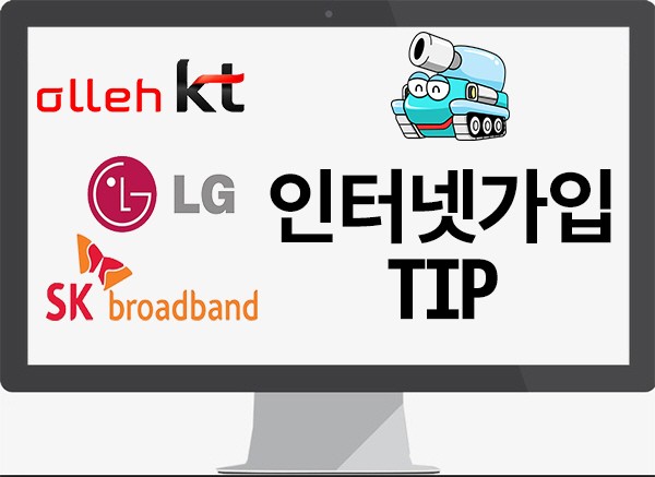온라인 통해 SK·KT·LG 인터넷 가입하면 사은품이 다르다?