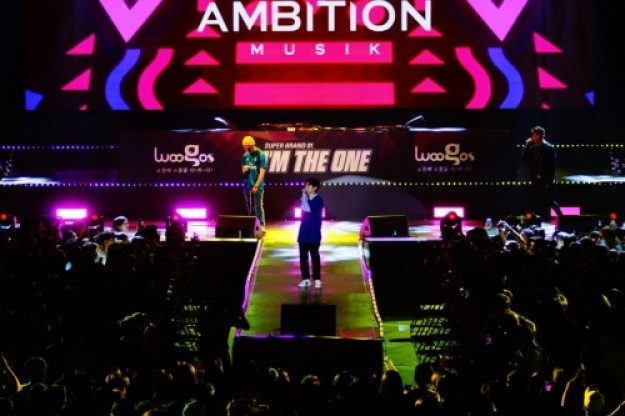 지난 1일, 쇼핑몰 `우고스`가 주최한 `슈퍼 브랜드 No1. <I`m THE ONE>` 힙합 콘서트가 성황리에 막을 내렸다고 11일 전했다. 사진=우고스 제공