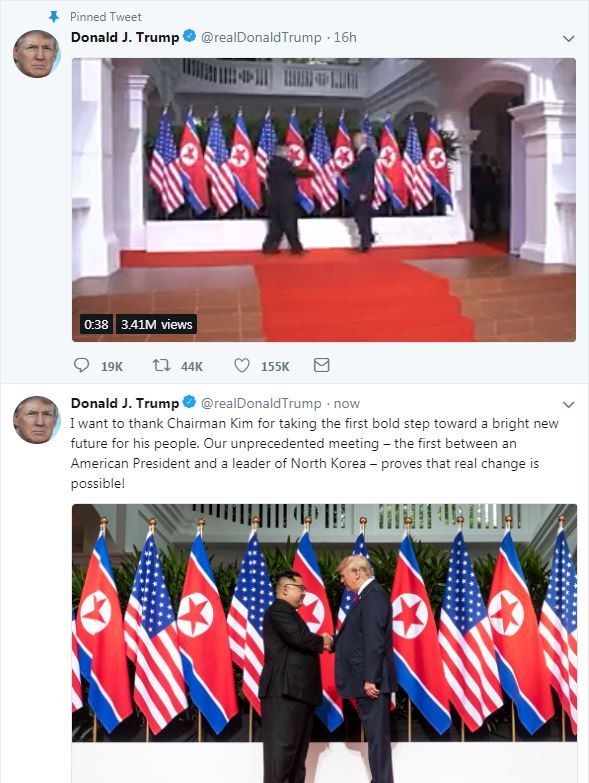 사진=트럼프 트위터