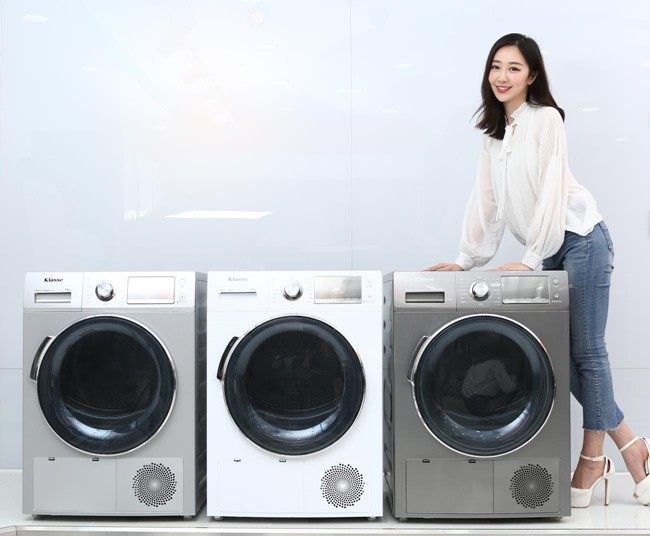 '대우전자 클라세 건조기'는 프리 필터로 보푸라기, 먼지, 애완동물의 털 등 생활먼지까지 제거 할 수 있게 했다.