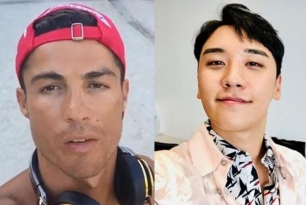 사진=호날두·승리 인스타그램 캡처