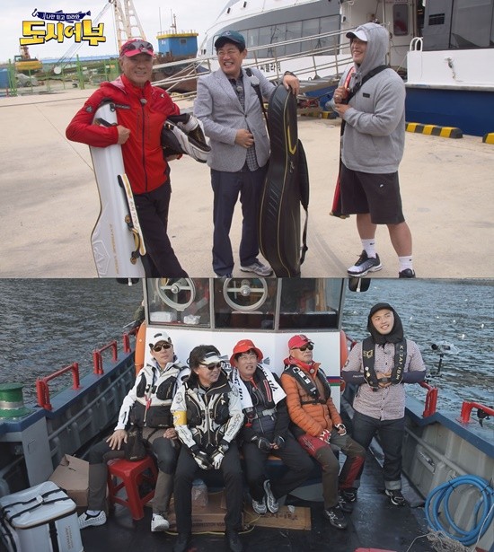 배우 이태곤이 이경규와 함께 '도시어부' 울릉도 낚시에 나섰다. / 사진=채널A 제공