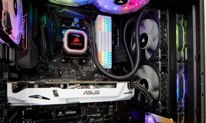 커세어 ‘하이드로 시리즈H100i PRO RGB 240mm 수냉CPU 쿨러