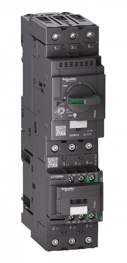 슈나이더 일렉트릭 열동전자식 모터 회로 차단기(Thermal-Magnetic Motor Circuit Breaker)인 ‘TeSys GV3’ 시리즈