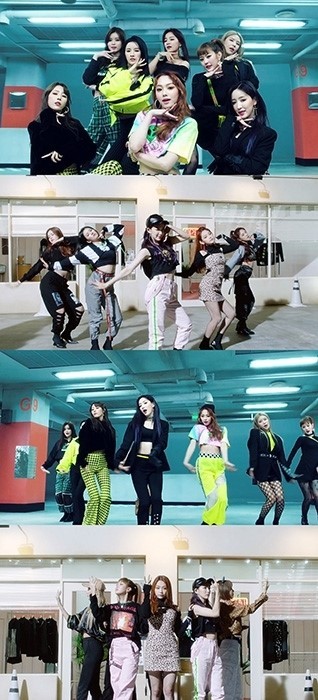 구구단, ‘Not That Type’ 뮤직비디오 퍼포먼스 버전 공개...칼군무 포착