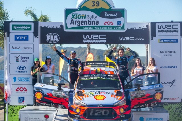현대차 월드랠리팀, 2019 WRC 시즌 2연승 행진