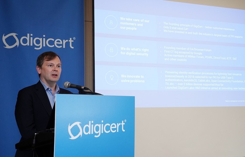 로버트 호블릿(Robert Hoblit) 디지서트 CRO(Chief Revenue Officer, 최고매출책임자)