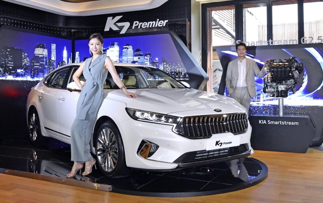 기아차, K7 프리미어 공개…디젤 포함 다섯 가지 라인업