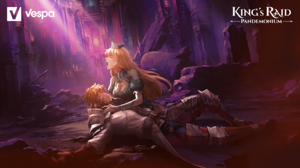 ‘Dreamcatcher x King`s Raid 무빙 일러스트 한 장면. 사진=베스파.