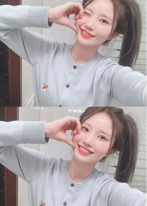 사진=프로미스나인 공식 SNS