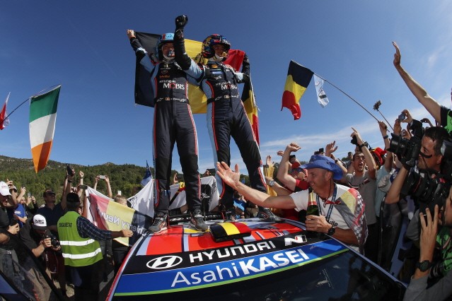 현대차 월드랠리팀, 올해 WRC 제조사 부문 첫 종합 우승