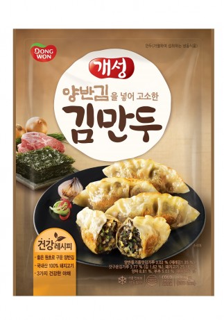 동원F&B 양반김 넣은 개성 김만두 출처=동원그룹